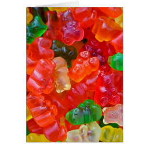 Gummibärkarte