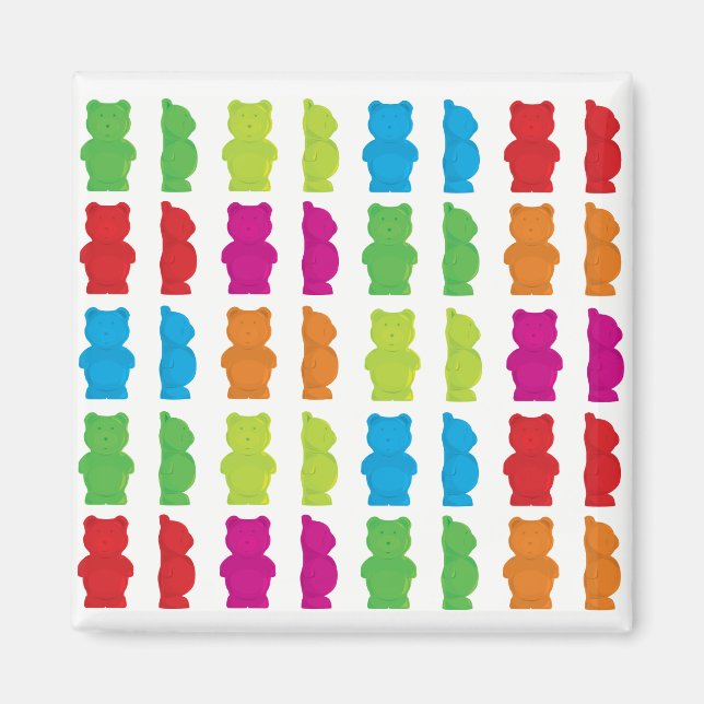 Gummibärmagnet Magnet (Vorne)