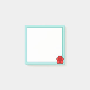 Gummibärrot Post-it Klebezettel