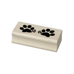 GummiBriefmarke - Polydactyl Tatzen-Drucke Gummistempel