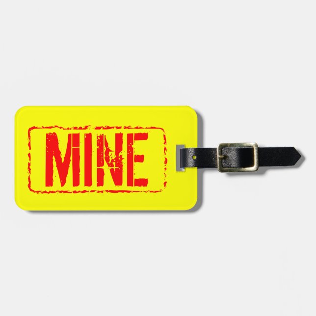 GummiBriefmarkengepäckumbau für Taschen und Koffer Gepäckanhänger (Vorderseite horizontal)