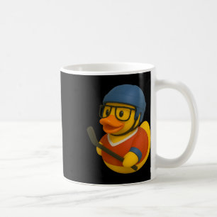 Gummiente Eis-Hockey-Spieler Ducky Duckie Männer F Kaffeetasse