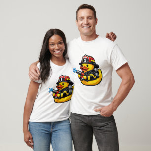 Gummiente Feuerwehrmann T-Shirt