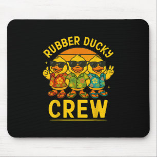 Gummiente Kreuzfahrtschiff Familie Hawaiianische I Mousepad