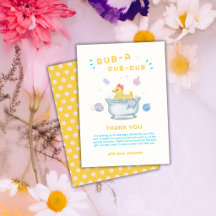 Gummiente Rub A Dub Dub Badewannen-Baby-Party 