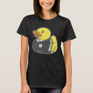 Gummiente Sanitäter Rettungssanitäter Kinder Junge T-Shirt