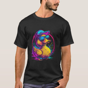 Gummiente Sonnencreme Gummienten Kunstwerk Wasser T-Shirt