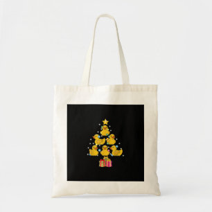 Gummiente Weihnachtsbaum Duckie Quack Weihnachten Tragetasche