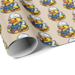 Gummientechniker Geschenkpapier