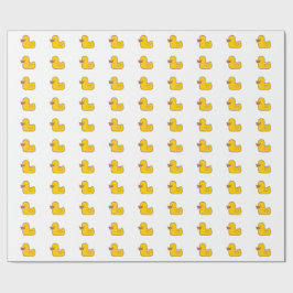 Gummienten-glattes Packpapier, 30 in x 6 ft Geschenkpapier