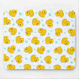 Gummienten-Muster Mousepad