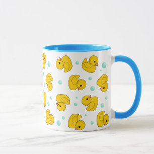Gummienten-Muster Tasse
