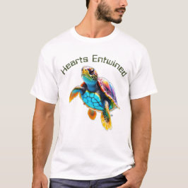 Gummischildkröten glühen durch einen funkelnden Oz T-Shirt
