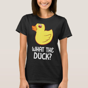 Gummischuhe, was für eine Gummihaube. T-Shirt