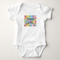 "Gummy Baby" Farbige Regenbogen-Süßigkeiten-Muster