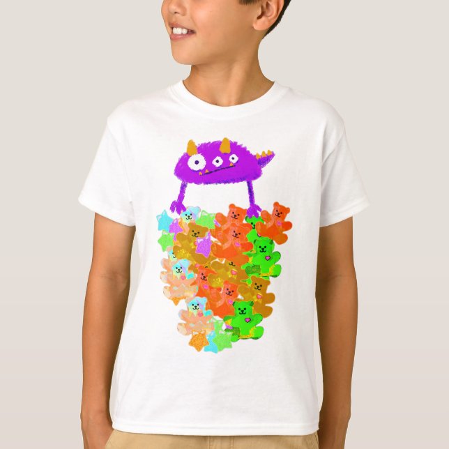 Gummy Bear Harvest Monster T-Shirt (Vorderseite)