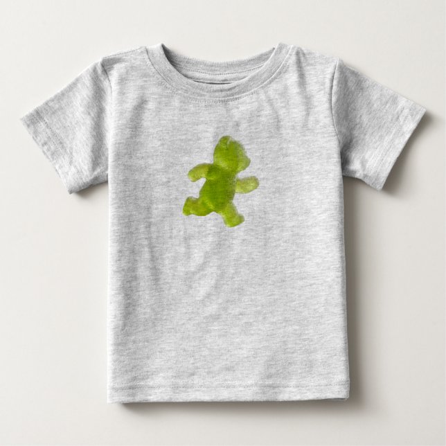 Gummy Bear on the Run - Sweet & Cool Baby Bodysuit Baby T-shirt (Vorderseite)