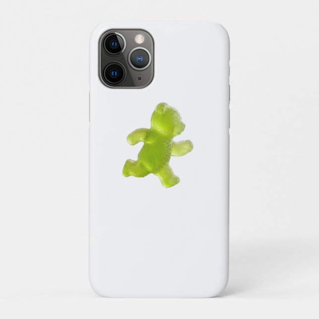Gummy Bear on the Run - Sweet & Cool Baby Bodysuit Case-Mate iPhone Hülle (Rückseite)