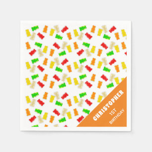 Gummy Paper Napkin Serviette