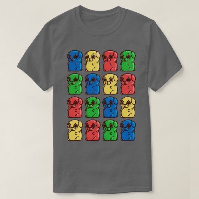 Gummy Puglie T-Shirt (Design vorne)