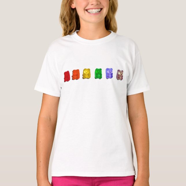 Gummyär T-Shirt (Vorderseite)