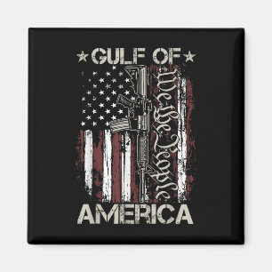 Gun American Flag Patriots Golf von Amerika Magnet