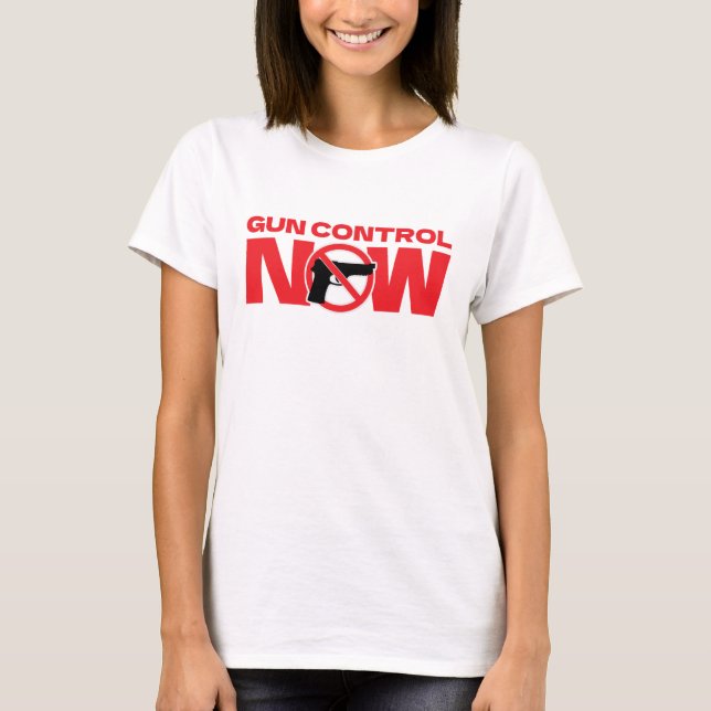 Gun Control Now Activism T-Shirt (Vorderseite)