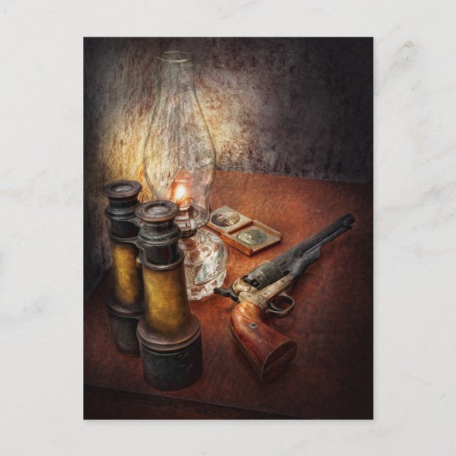 Gun - Der Code für Abenteuer Postkarte (Vorderseite)