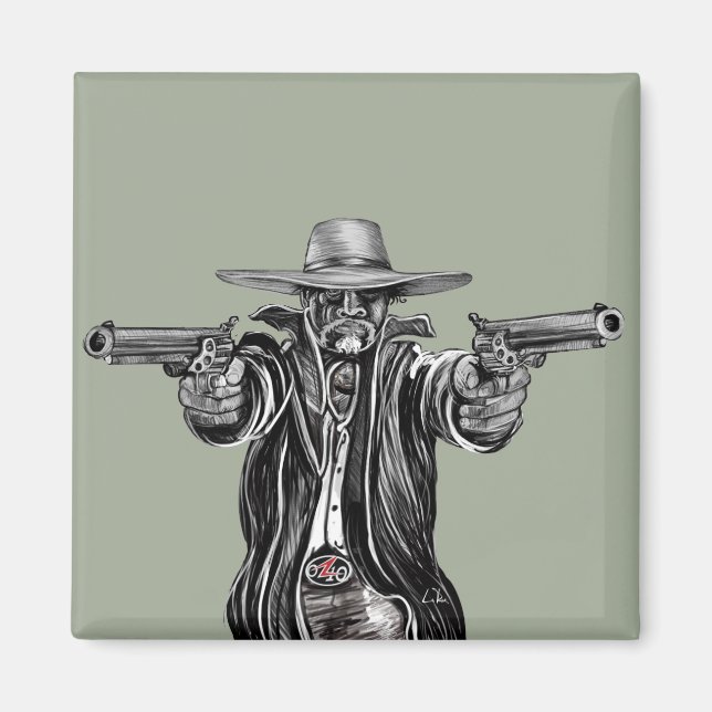 Gun Fighter Magnet (Vorne)