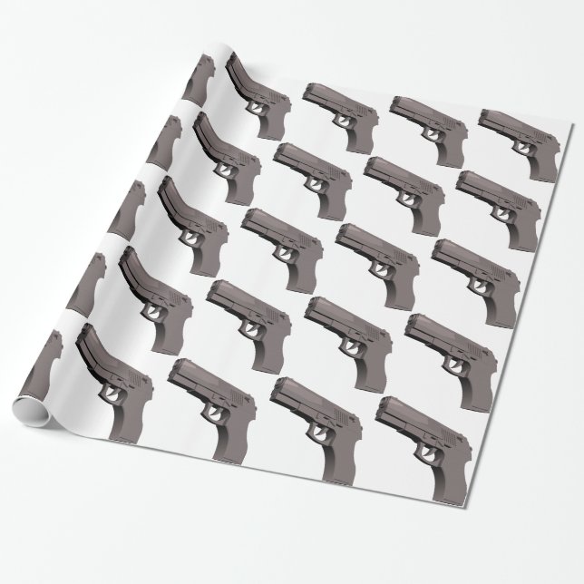 Gun Geschenkpapier (Ungerollt)
