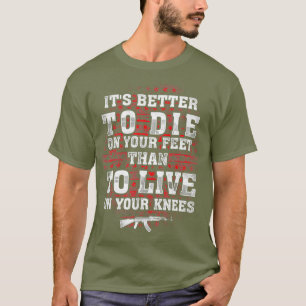 Gun Kontrolle besser auf Ihre Füße Die 2. T-Shirt