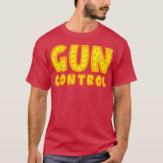 Gun-Kontrolle-Typografie T-Shirt