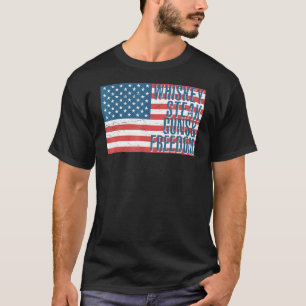 Gun Rose Rack Gun beeinflusst Gunpulver Gun Case T-Shirt