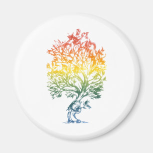 Gun-Tree-Image Magnet