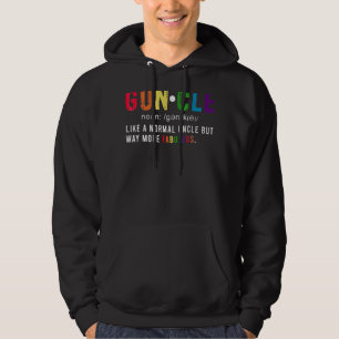 Guncle Uncle Gay Fabulous Phantastisch Lgbtq Vathe Hoodie