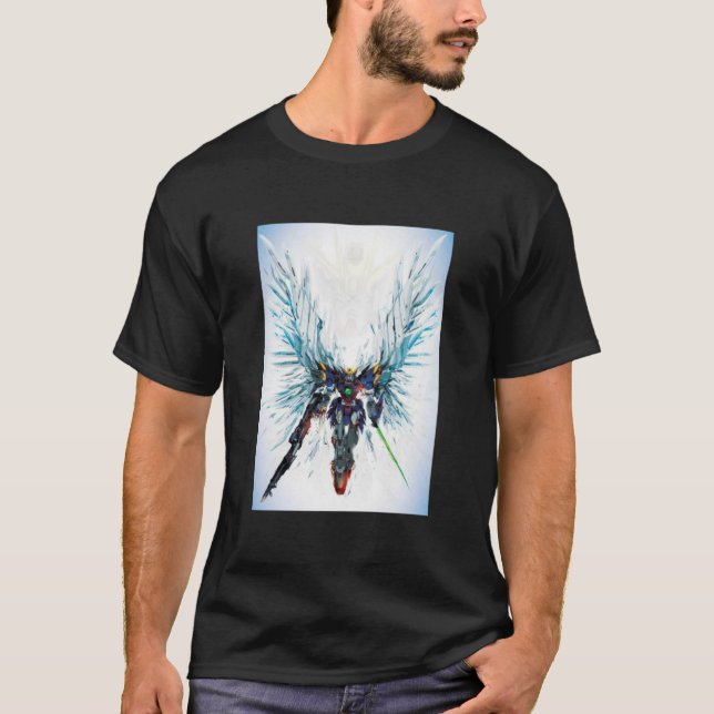Gundam Blue Wings Classic T-Shirt (Vorderseite)