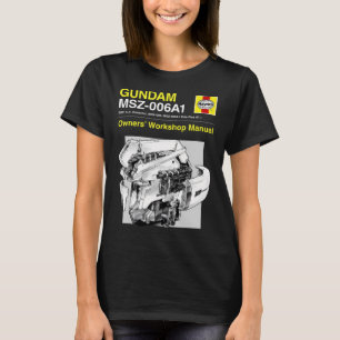 Gundam Zeta Plus - Bedienungsanleitung T-Shirt