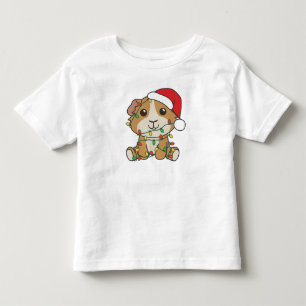 Guniea Pig Weihnachts Winter Tiere Urlaub Kleinkind T-shirt