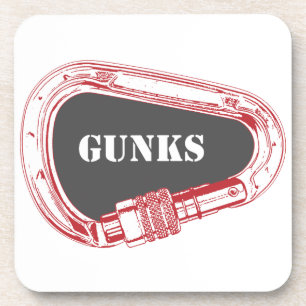 Gunks Climbing Carabiner Getränkeuntersetzer
