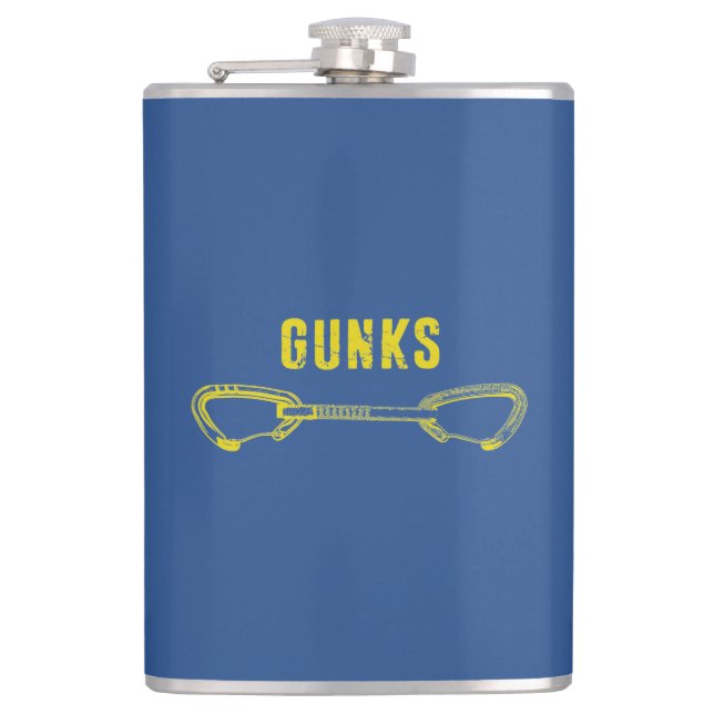 Gunks Climbing Quickziehen Flachmann (Vorderseite)