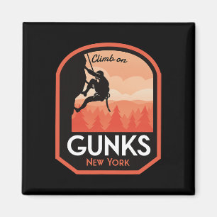 Gunks New York Klettersteig Magnet