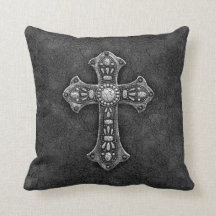 Gunmetal-Pewter-Kreuzwirbel