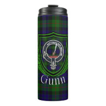Gunn schottischer Clan Tartan & Wappen