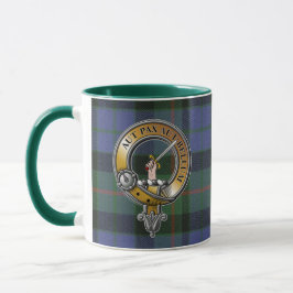 Gunn Tartan & Abzeichen Tasse