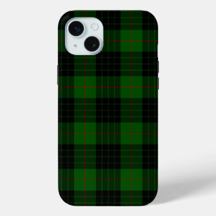 Gunn-Tartan grün schwarzes Karo Case-Mate iPhone Hülle