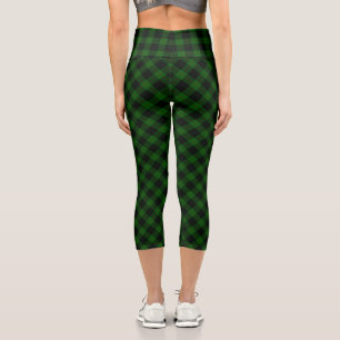 Gunn Tartan kariert Capri Leggings