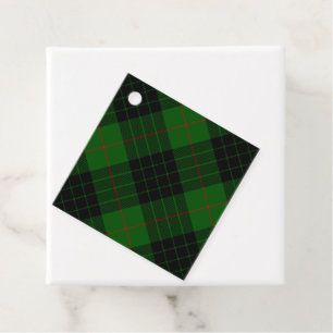 Gunn Tartan kariert Geschenkanhänger
