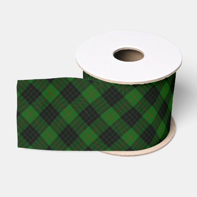 Gunn Tartan kariert Ripsband (Spule)
