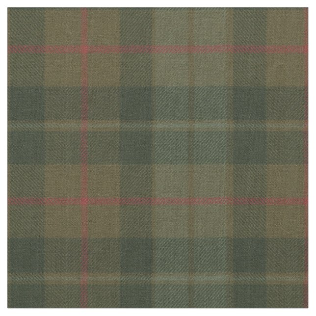 Gunn Weathered Original Scottish Tartan Stoff (Nahaufnahme)