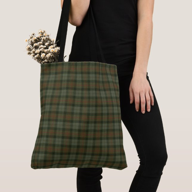 Gunn Weathered Scottish Clan Tartan Tote Bag Tasche (Von Nahem)